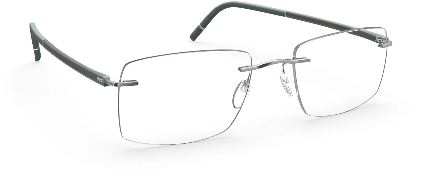 Silhouette The Wave Chassis Rimless 5567 Eyeglasses - view 10
